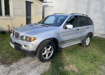 BMW X5 3.0d czarny sufit szyber klimatronik