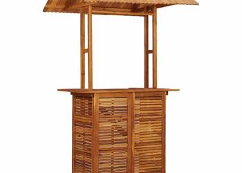 vidaXL Stolik ogrodowy z daszkiem, 113x106x217 cm(SKU:45909)