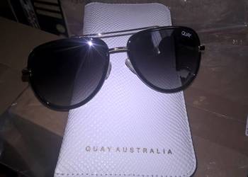 Okulary przeciwsłoneczne Aviator Quay Australia nowe
