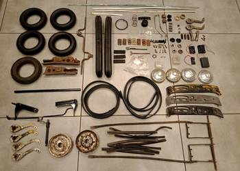 Moskwicz azak części układ napędowy kierowniczy opony zawieszenie