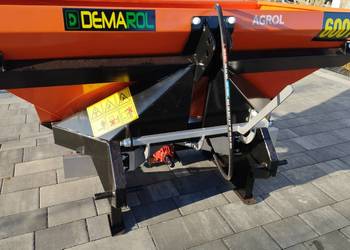 NOWOŚĆ 2025 Dwutarczowy rozsiewacz do nawozu hydrauliczny+ plandeka