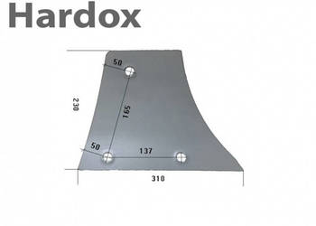 Pierś HARDOX 900105/P części do pługa NIEMEYER