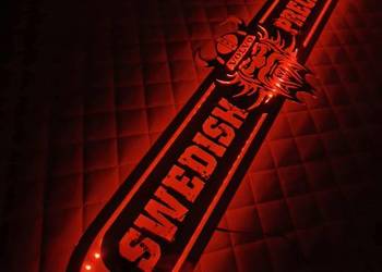 Lustro LED, VOLVO VIKING 100x25 podświetlane 24v AFLED truck accesories