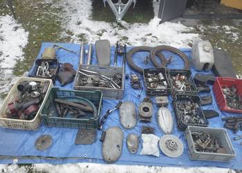 Wyprzedaż kolekcji części wsk, wfm, simson, jawa, romet, mz literatura