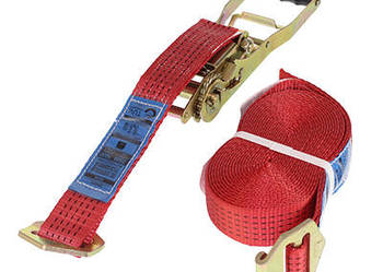 PAS TRANSPORTOWY  5,0T,  8,0M B=50MM, ERGO, 2 X HAKI KRONE, EN 12195-2