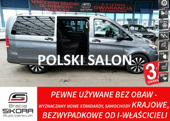 Mercedes Vito 8-OSÓB Tourer DŁUGI 163KM AUTOMAT FulLed Krajowy Bezwypadkow…