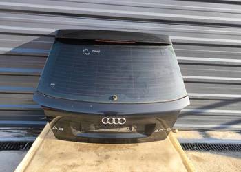 KLAPA TYŁ AUDI A3 8P 3-DRZWI 2003-2011 S LINE LZ9Y ORYGINAŁ