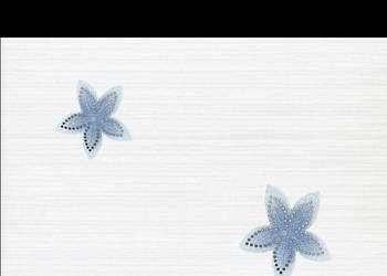 Dekor Stokrotka blue 25 x 33,3; Kwadro, Paradyż, płytki, kafelki, płytka