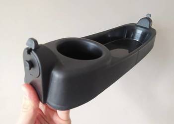 Tacka wózka spacerówki dziecka cupholder pałąk poprzeczka