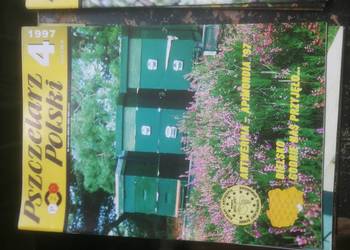 Pszczelarz Polski miesięczniki 1-4 z 1997 roku