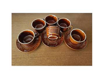 filiżanka talerzyk porcelit pruszków Werina