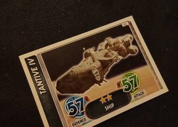 Karta Star wars force attax Tatnive  lV