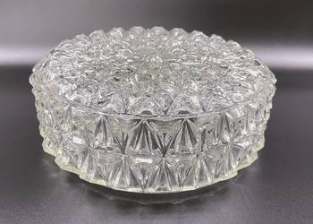 Klosz do lampy szklany PHS Pieńsk PRL 25 cm