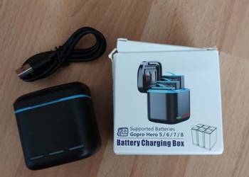 Ładowarka akumulatorów do kamer sportowych