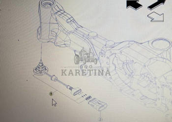 CLAAS 00 1155 637 0/Claas-czujnik przedniej napędowej osi kierowanej/Claas…
