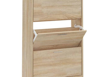 Szafka na buty dąb sonoma 63x24x103 cm WM-342551