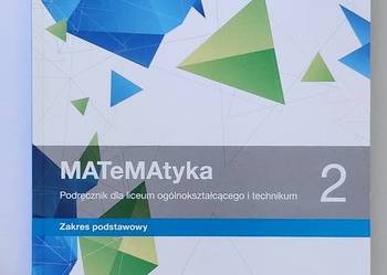 Matematyka 2 podręcznik dla liceum technikum