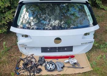VW PASSAT B8 KOMBI Klapa bagażnika z szybą i całym osprzętem