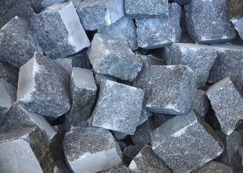 Czarna kostka granitowa 10x10x5 - do ułożenia z 1 tony 7,5m2