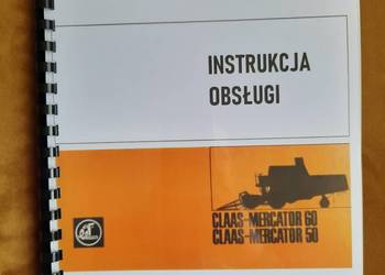 Instrukcja obsługi Claas Mercator 60 50 po polsku