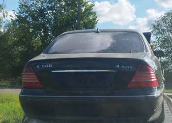 Mercedes -benz w220 5,0 LPG m 113 4 matik