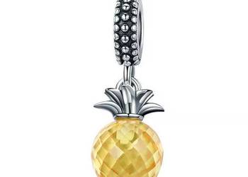 Charms Moments zawieszka Pandora ananas fasetka murano szkło