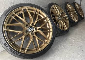 19 cali VW Golf Audi A3 A4 Mercedes w204 w117 w177 5x112 ET45 8.5J felgi ko
