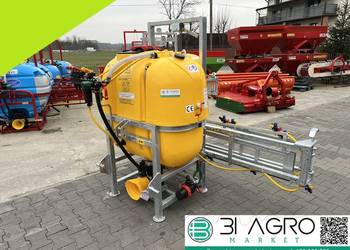 NOWOŚĆ!Opryskiwacz 600/12/4 Polimer 4 końcówki spryskiwacza ocynk 400L 300