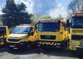 Laweta Gorlice Pomoc drogowa Holowanie Assistance Autolaweta Tir Ciężarowe