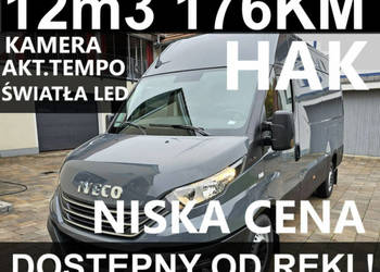 Iveco Daily 35S18A8H V 12m3 L3H2 176KM Kamera Akt.Tempo. Od ręki 2113 zł N…