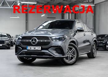 Mercedes GLE 400 400E. Gwarancja 07.2027. Burmester. Pneumatyka. Bezwypadk…