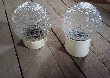 Dwie retro lampy z 60 tych lat Kamienicky Senov