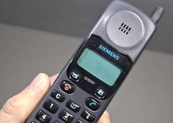 Telefon komórkowy Siemens S4 retro kolekcjonerski