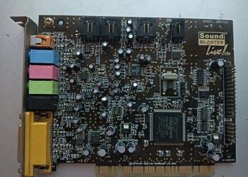 Creative Sound Blaster Live! 5.1 SB0100 – sprawna karta dźwiękowa PCI.