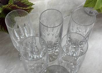 Kryształowe kieliszki do szampana / wina musującego – 6 szt. + GRATIS 3 szt