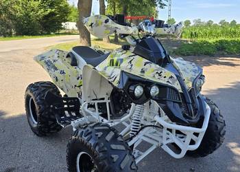 Quad Bombardier 125cc Duża Rama z wstecznym Stan Jak Nowy !