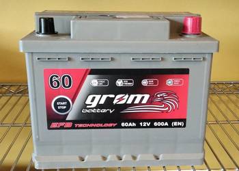 Akumulator GROM EFB START&STOP 60Ah 600A DTR Dostawa