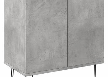 Szafka łazienkowa szarość betonu 58x33x60 cm WM-857216