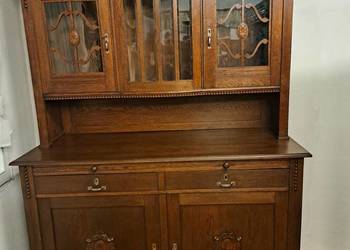 Piękny typowy kredens+pomocnik - secesja