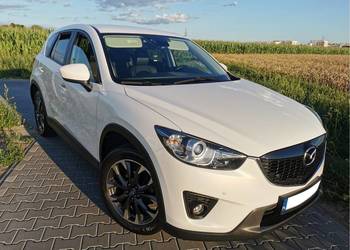 MAZDA CX-5 2,2 175KM AWD SKYACTIVE BIAŁA PERŁA NAVI KAMERA RVM LINEASSIST