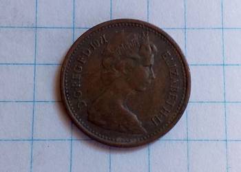 1/2 ( PÓŁ ) PENSA ( NEW PENNY ) 1971 ROK - WIELKA BRYTANIA