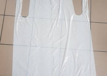 Fartuch jednorazowy foliowy biały