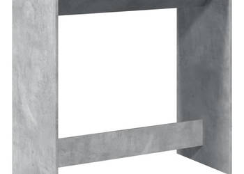 Stolik barowy szarość betonu 102x50x1035 cm WM-854430