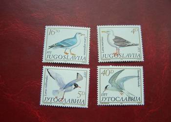 Jugosawia 1984 MNH Mi. 2055-58 Fauna Ptaki Mewy  a