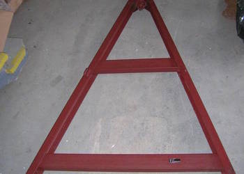 Dyszel o wymiarach W1200, Z1400, L2300, Fi30X100, Fi40