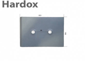 Nakładka HARDOX 10327/S części do pługa GOIZIN