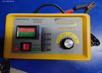 Prostownik ładowarka akumulatora 12v 6v z rozruchem