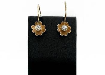 Złote Kolczyki pr. 583 1,73g