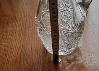 Dzbanek kryształowy z prl