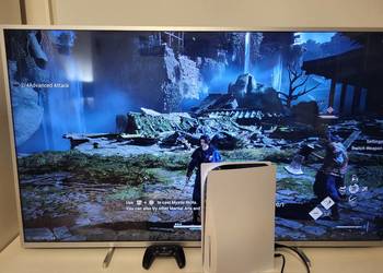 Konsola Playstation 5 z napędem, oryginalny pad, stan bdb, gry,